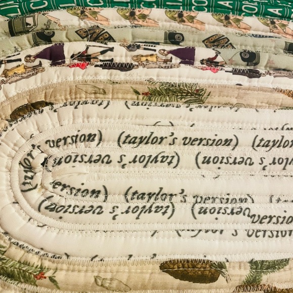 Taylor Swift one if a kind hand made rug - Picture 3 of 5